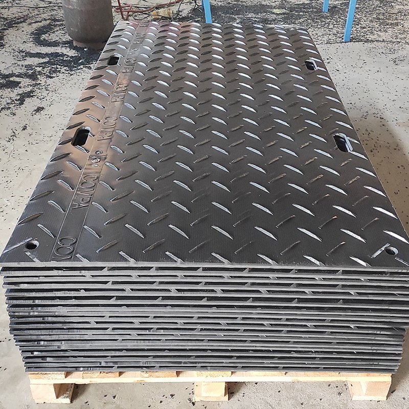 HDPE Ground Protection Mat 4x8 ft 80-Ton Capacity