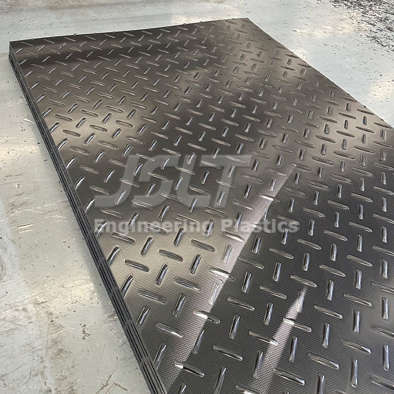 Anti-Slip UV Stabilized PE Track Mat
