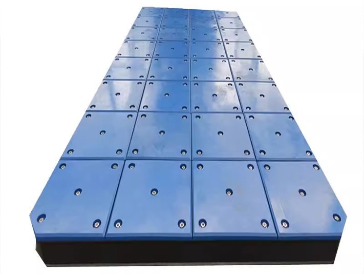 UHMW-PE Marine Fender Pad Dock Bumper Facing